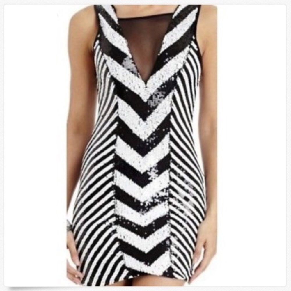 Bebe sequin dress